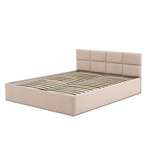 MONOS kárpitozott ágy matrac nélkül mérete 180x200 cm Bézs