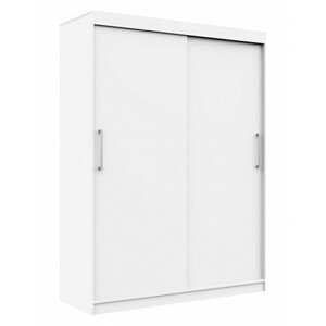 CLP MONO tolóajtós szekrény (fehér, 150 cm)