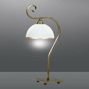 Wivara LN1 asztali lámpa klasszikus design, arany