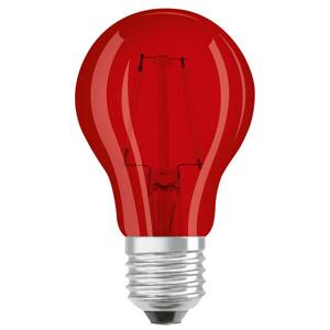 OSRAM LED lámpa E27 Star Décor Cla A 2,5W, piros