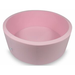 ELIS DESIGN Száraz gyermekmedence "110x40" labdák nélkül, kör alakú - rózsaszín