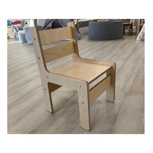 ELIS DESIGN Fa szék gyerekeknek barva: felületi kezelés nélkül